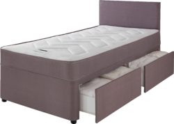 Forty Winks - Newington Comfort Support Single 2 Drawer - Divan